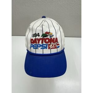 Young An Hat Co Snapback Hat 1994 Daytona Pepsi 400 Nascar Cap Retro Vintage